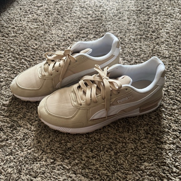 NEW Puma Women's Graviton Tan Sneakers - Picture 2 of 6